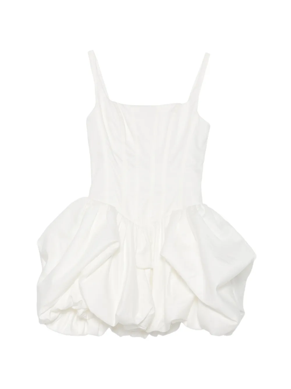 Aje Alani puff-skirt dress - Neutrals
