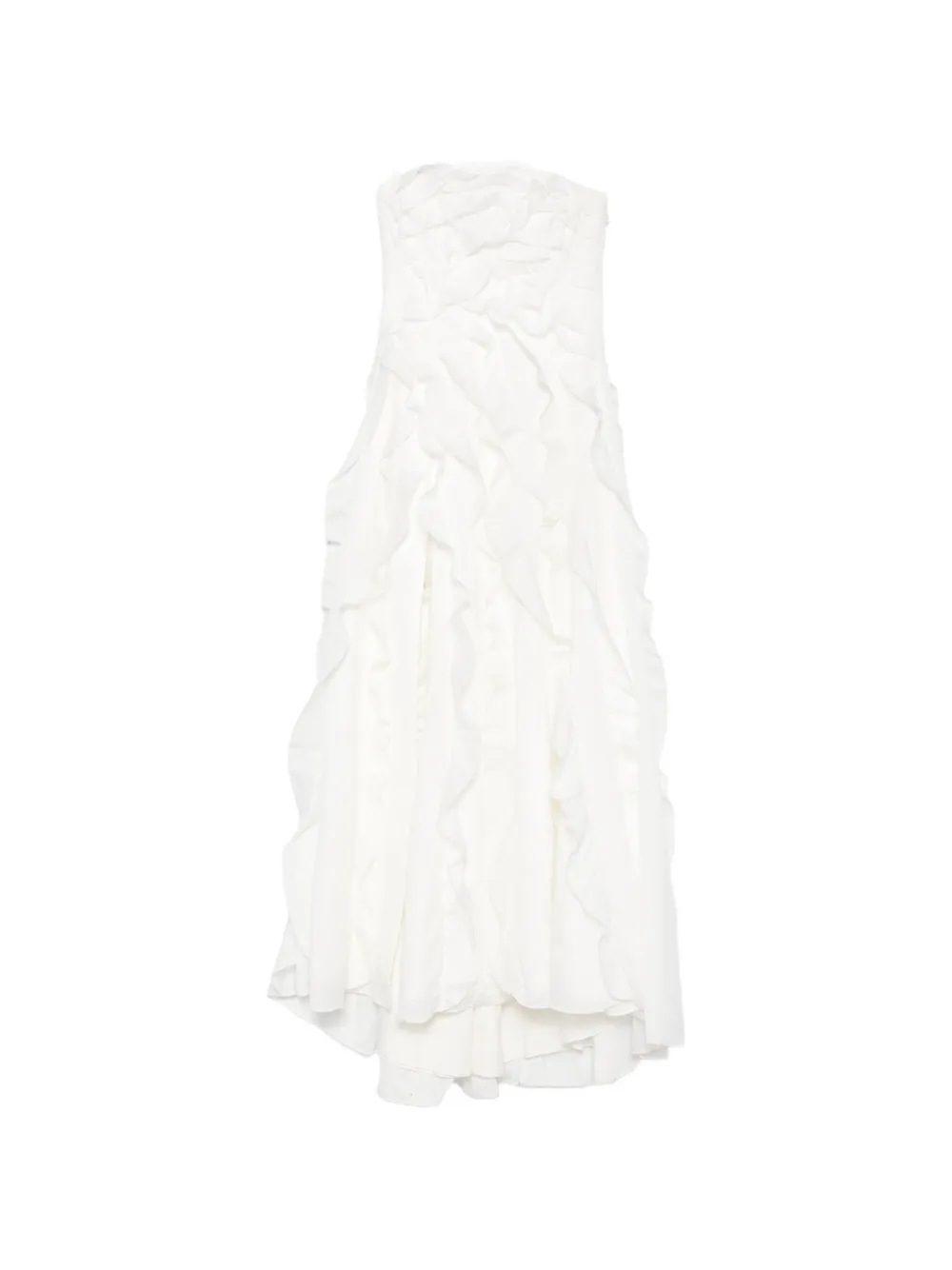 Aje Allairie ruffled gown - Toni neutri