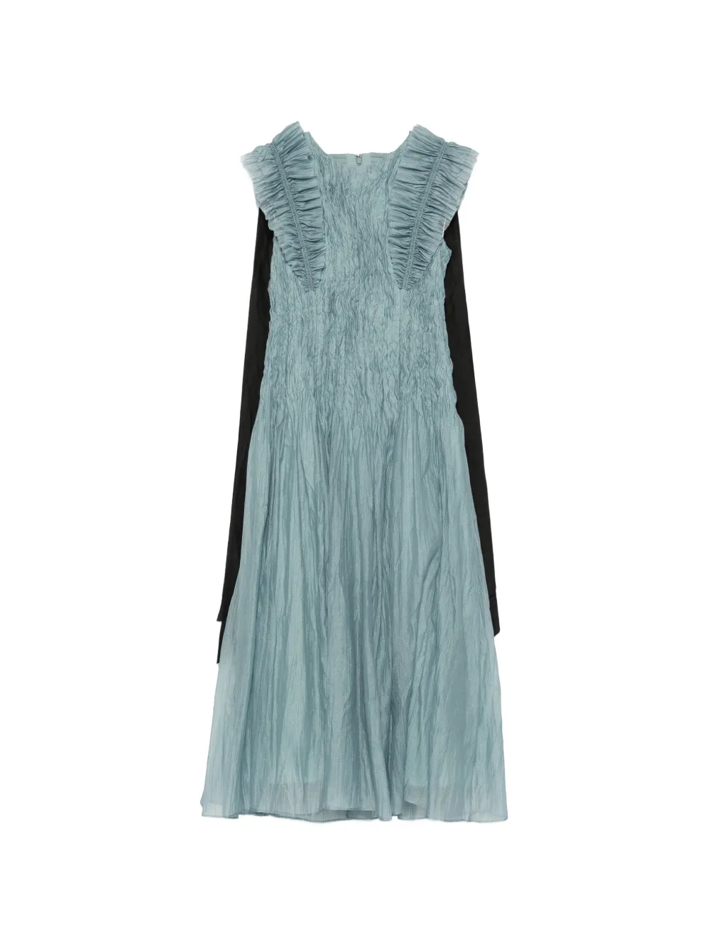 Aje Mathilde ruffled dress - Blu