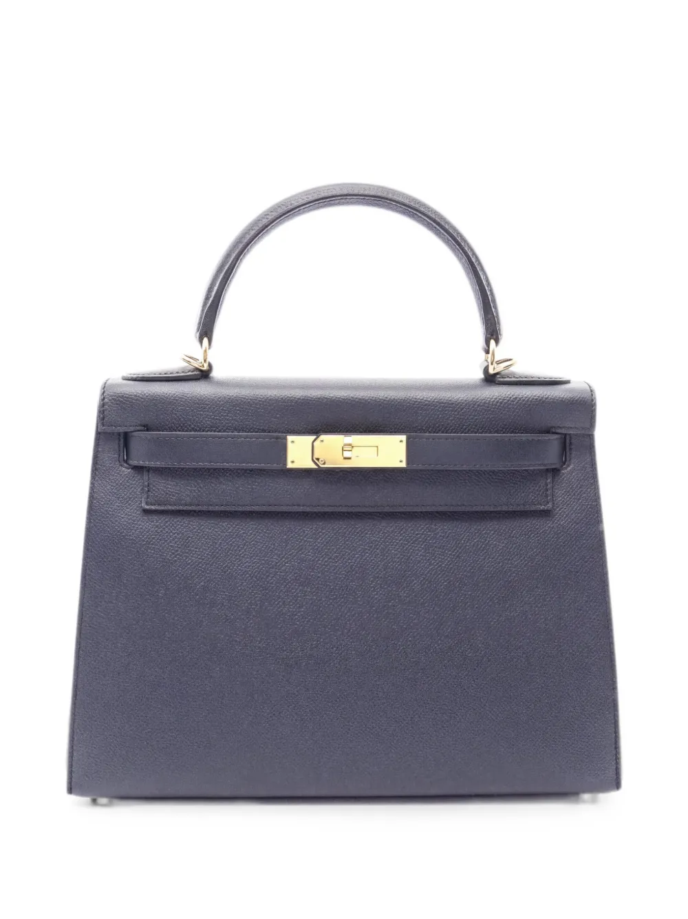 Hermès Pre-Owned 2017 Kelly 28 leather tote bag - Blau