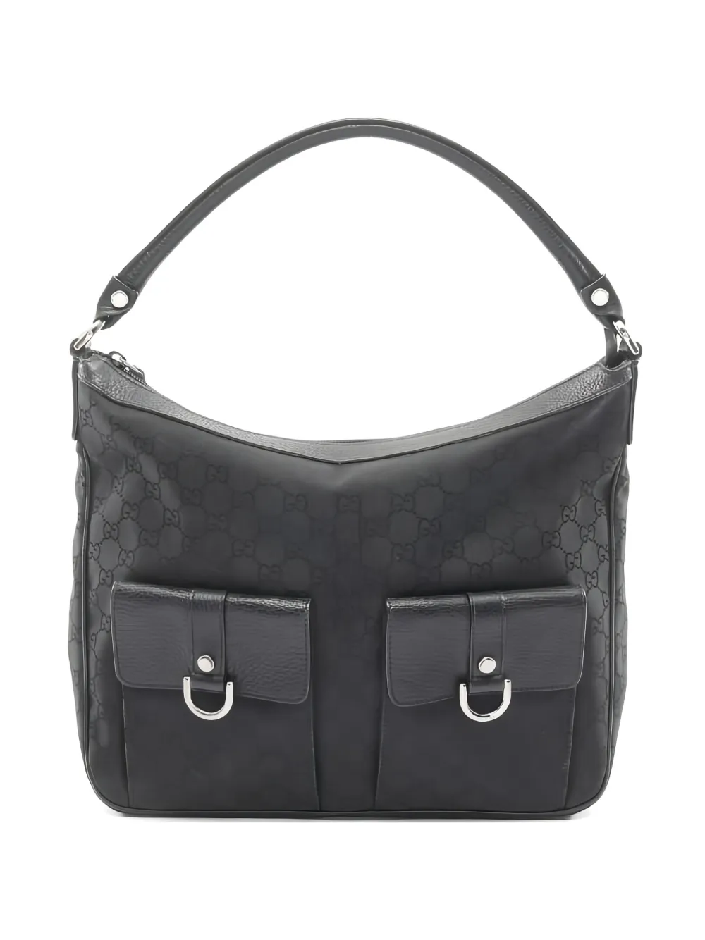 Gucci Pre-Owned 2000s GG Abbey monogram shoulder bag - Schwarz