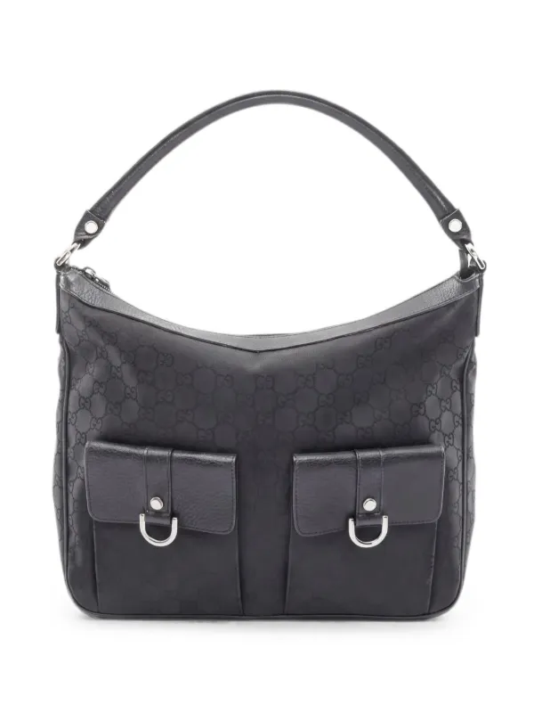 Gucci Pre-Owned 2000s GG アビーモノグラム ショルダーバッグ 
