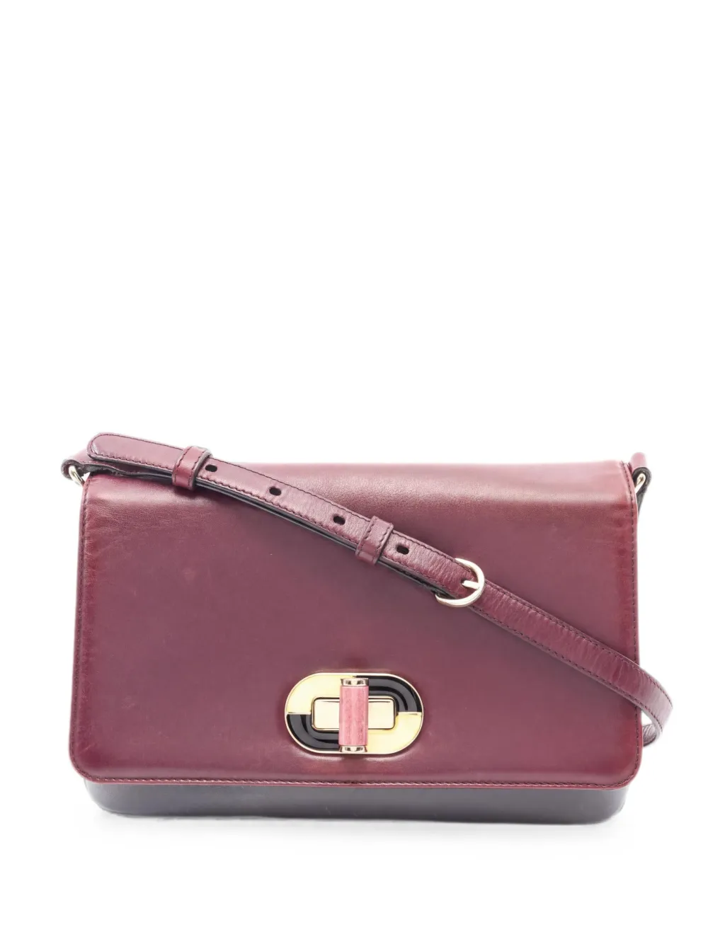 Bvlgari Pre-Owned Borsa a spalla in pelle anni 2000 - Grigio