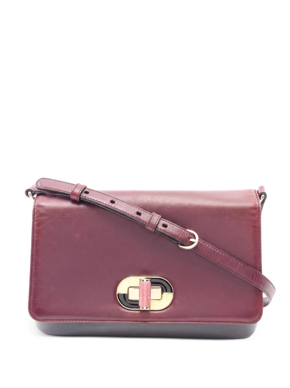 Bvlgari Pre-Owned 2000s Schultertasche aus Leder - Grau
