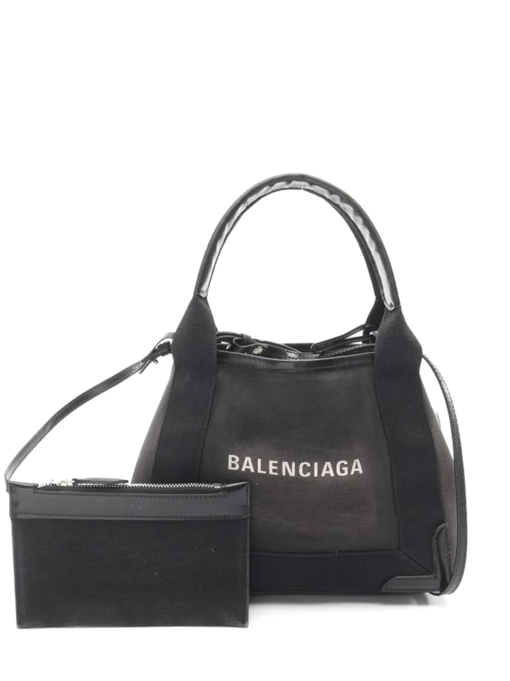Balenciaga Pre-Owned 2000s logo-print tote bag - Nero