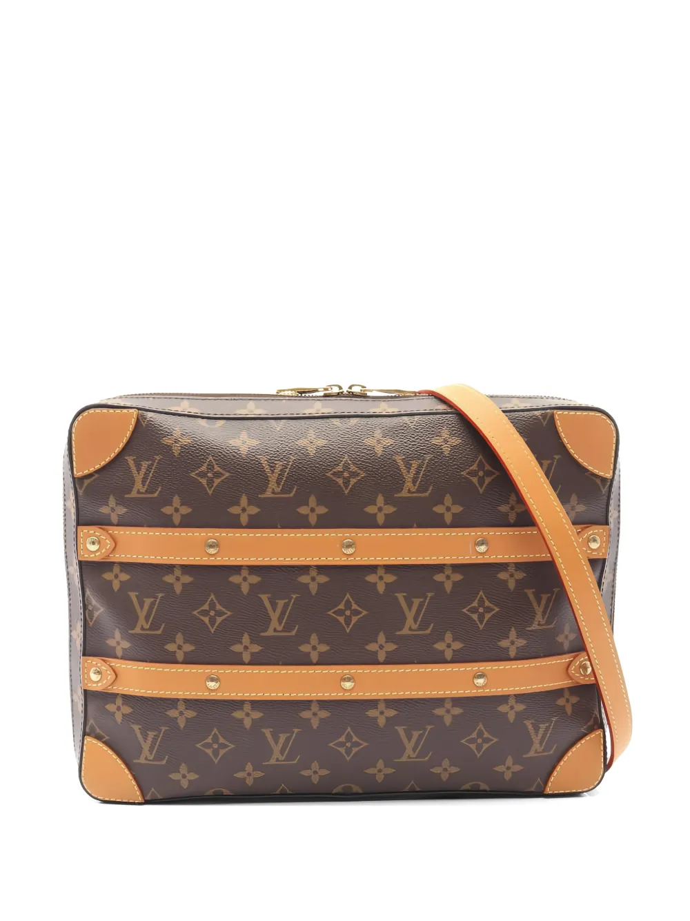 Louis Vuitton Pre-Owned 2019 Soft Trunk messenger bag - Marrone