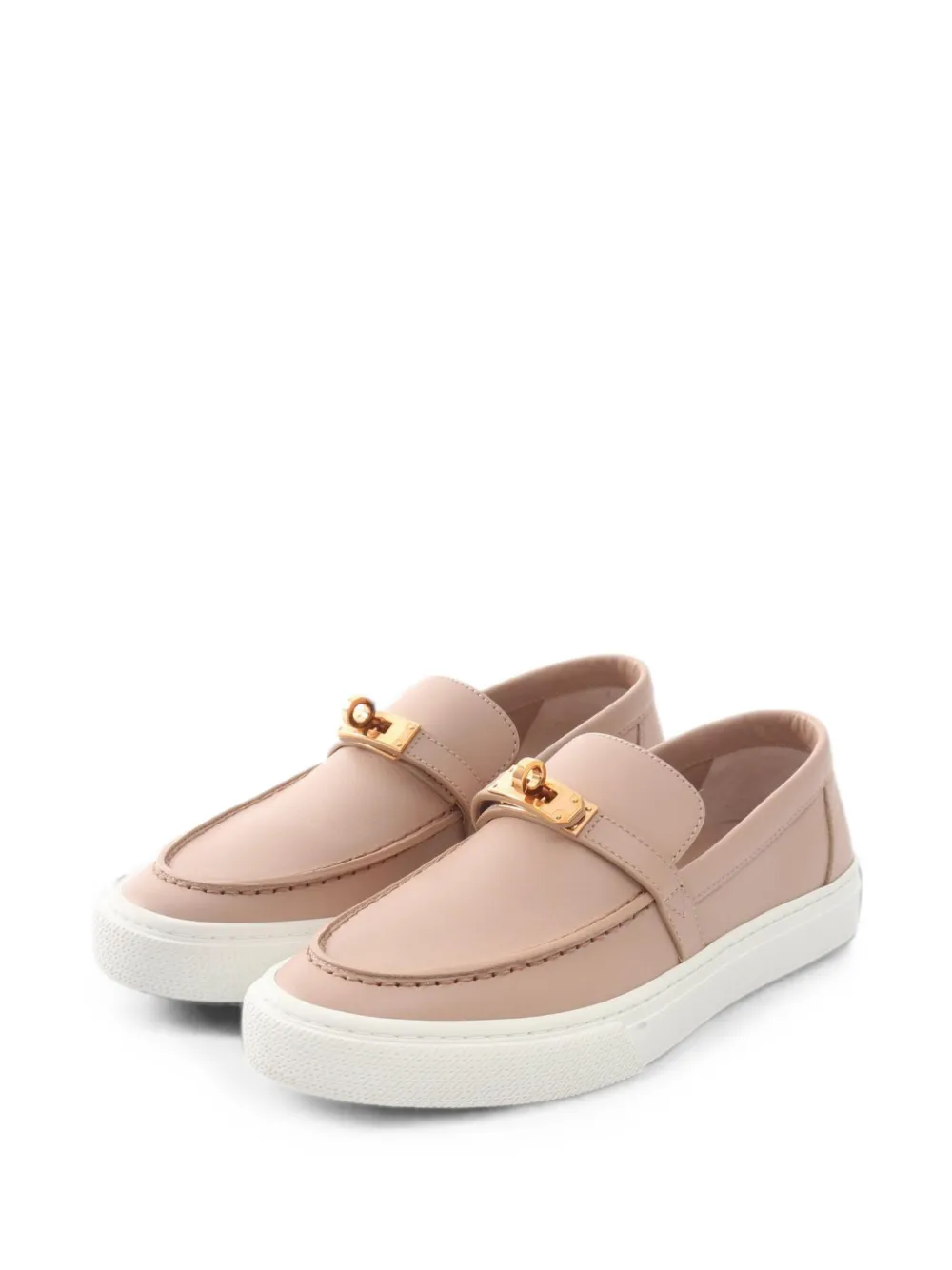 Hermès Pre-Owned 2010s Game slip-on sneakers - Rosa