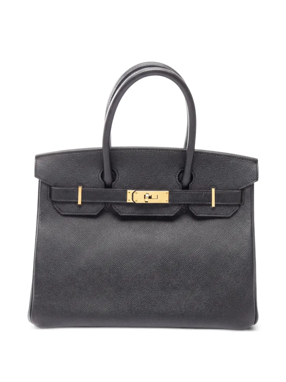 Hermès Pre-Owned 2021 30 Birkin tote bag - Black