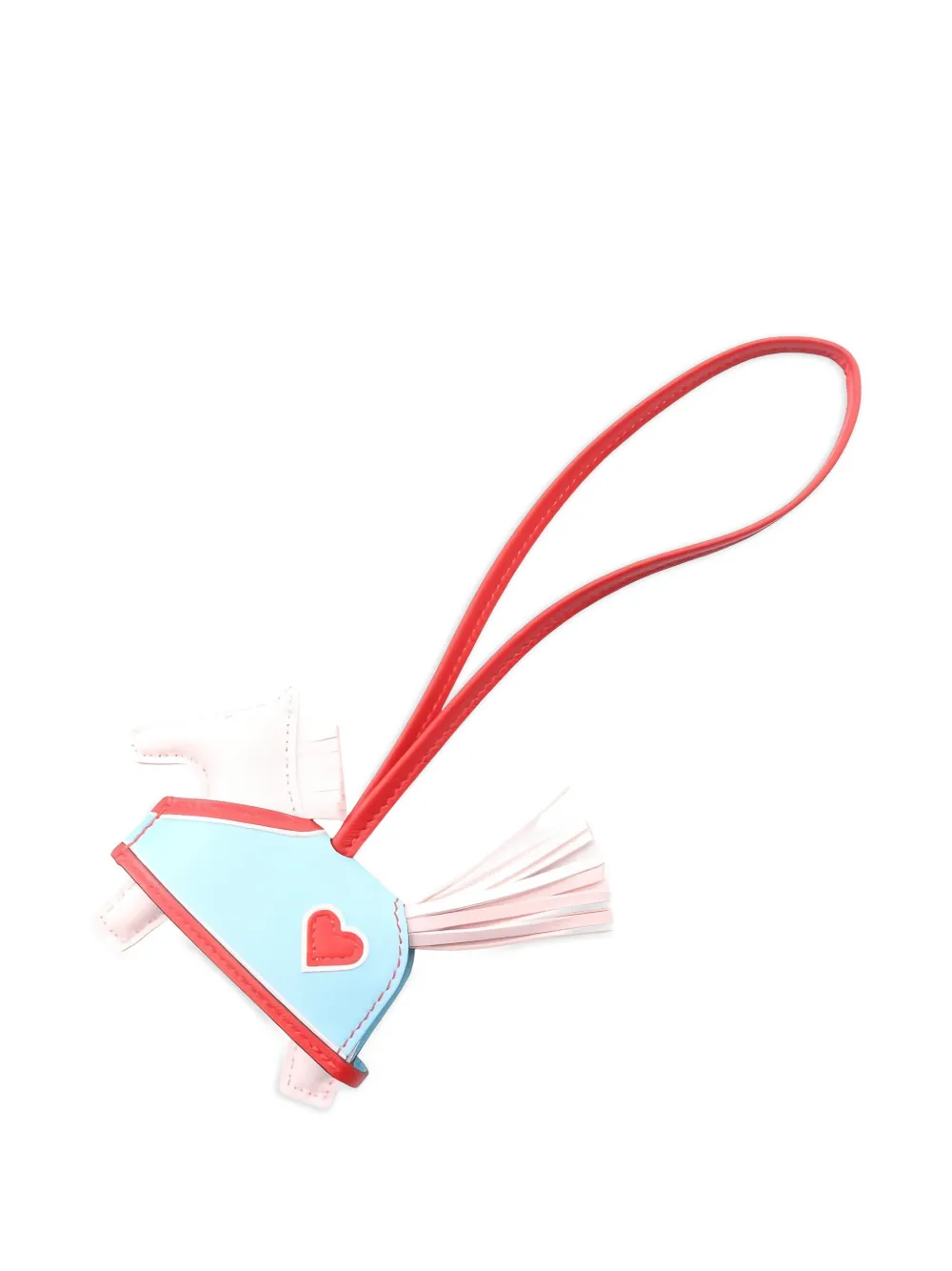 Hermès Pre-Owned 2026 leather bag charm - Nude