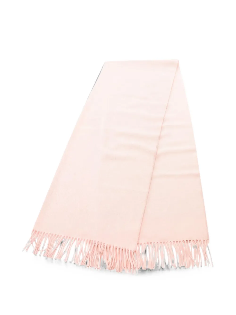 Hermès Pre-Owned 2010s logo-embroidered scarf - Rosa