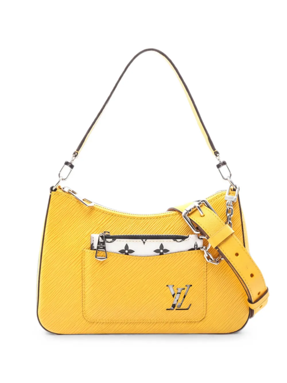 Louis Vuitton Pre-Owned 2021 NM Marelle Epi Schultertasche - Gelb