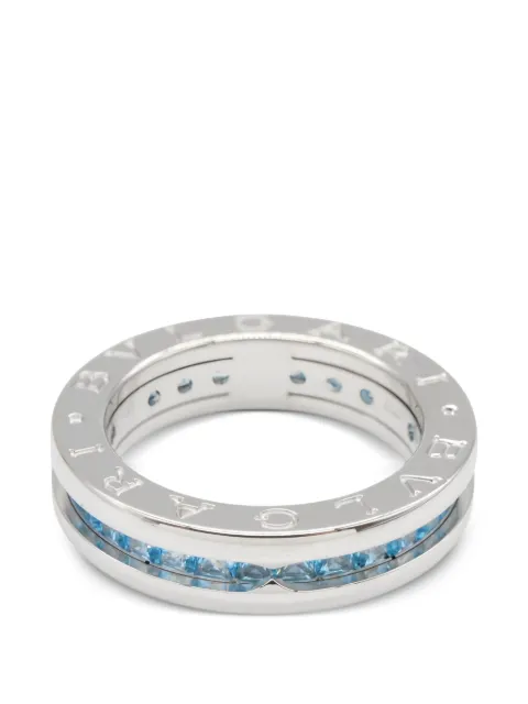 Bvlgari Pre-Owned 2010s B-zero1 blue topaz ring