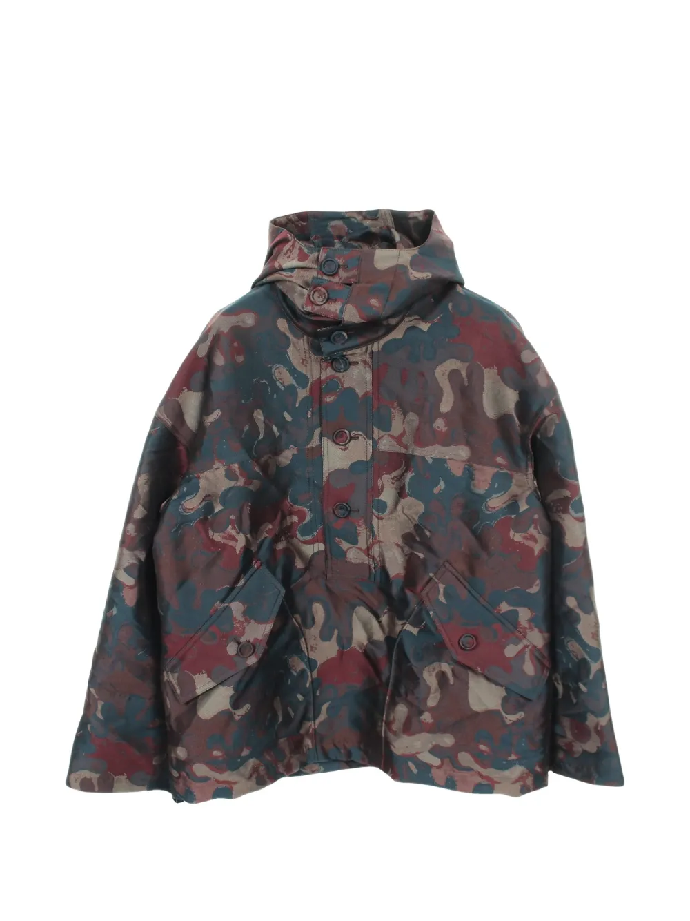 Christian Dior Pre-Owned 2010s Peter Doig hooded jacket - Blue