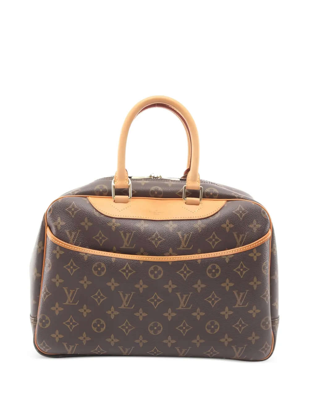 Louis Vuitton Pre-Owned 2000s Deauville monogram duffle bag - Braun