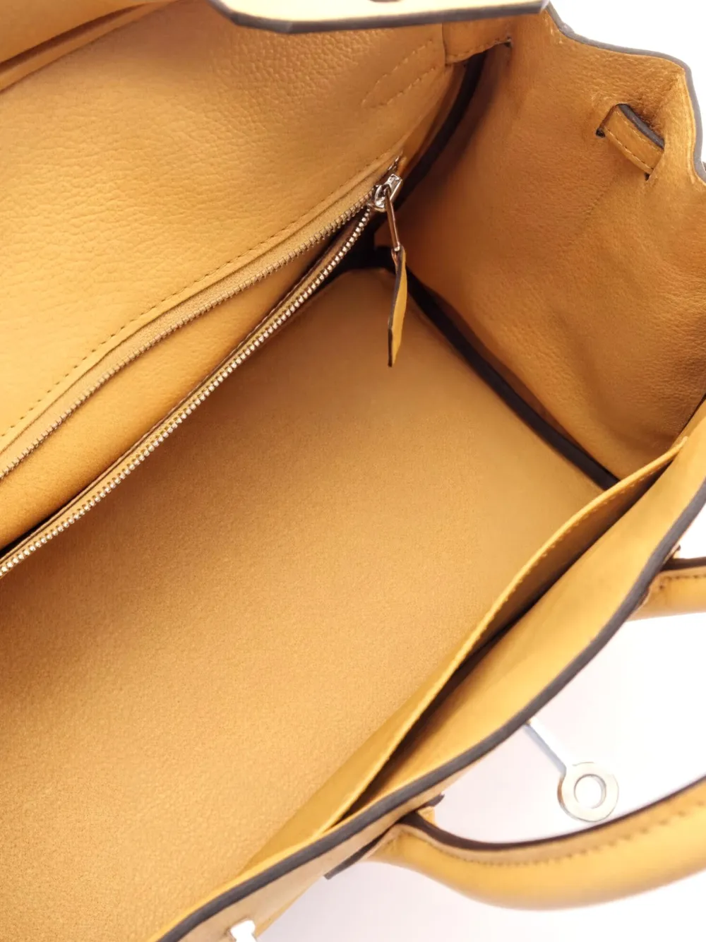 Hermès Pre-owned 2025 25 Birkin Tote Bag in Yellow, view 3