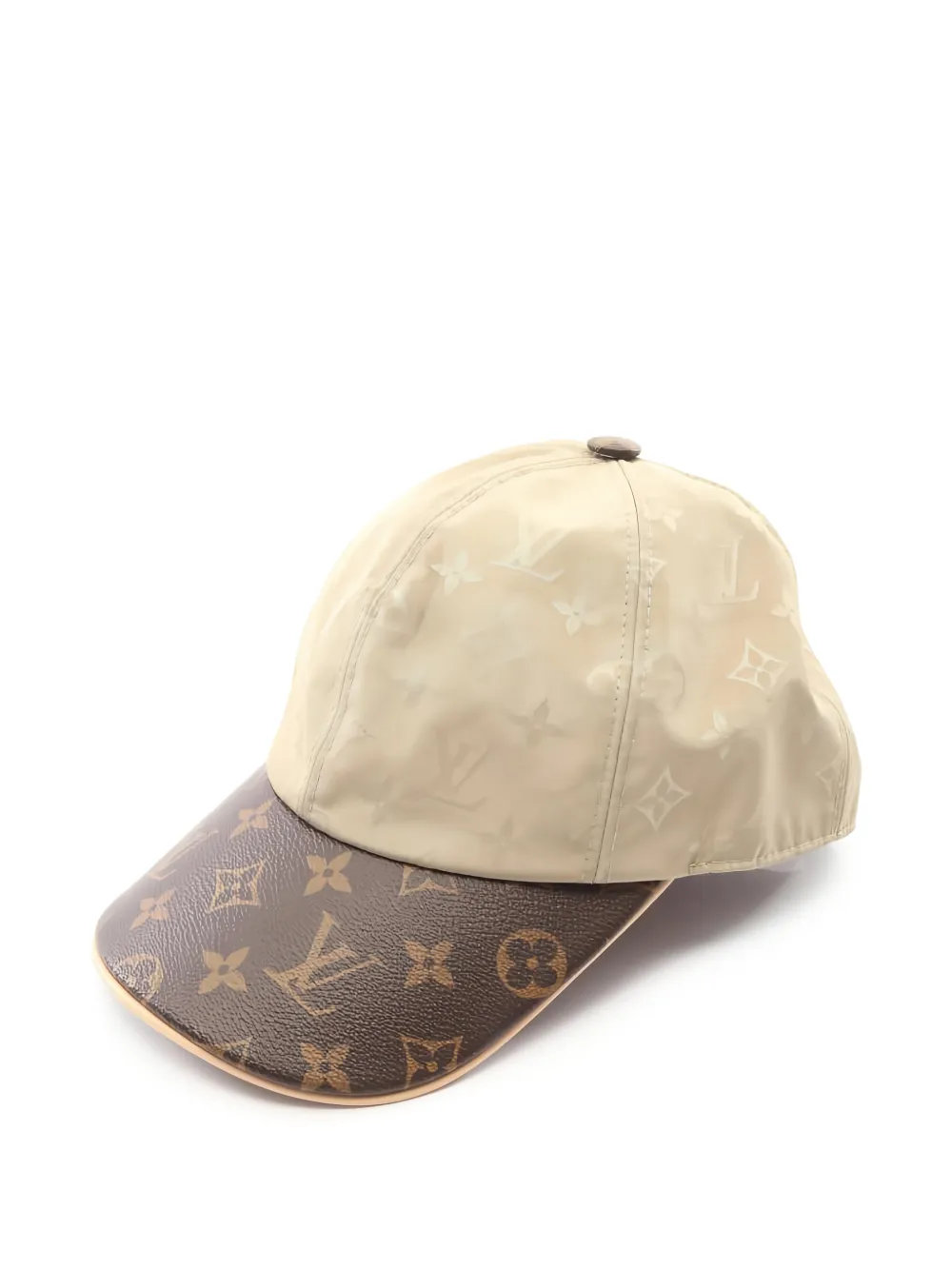Louis Vuitton Pre-Owned 2022 Monogram-pattern baseball cap - Nude