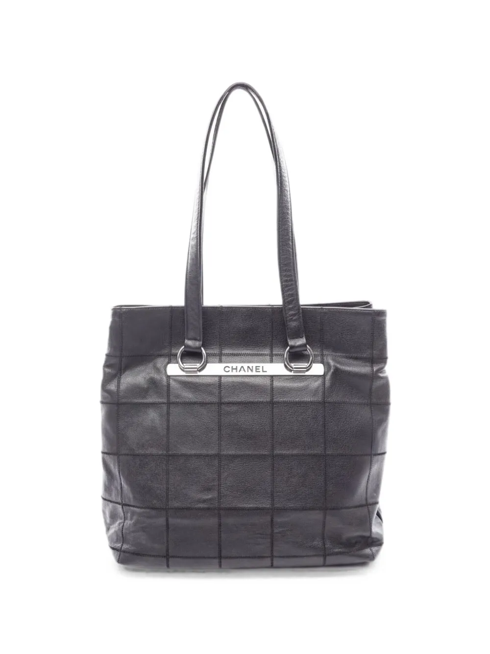 CHANEL Pre-Owned Borsa tote Chocolate Bar Caviar 2004-2005 - Nero