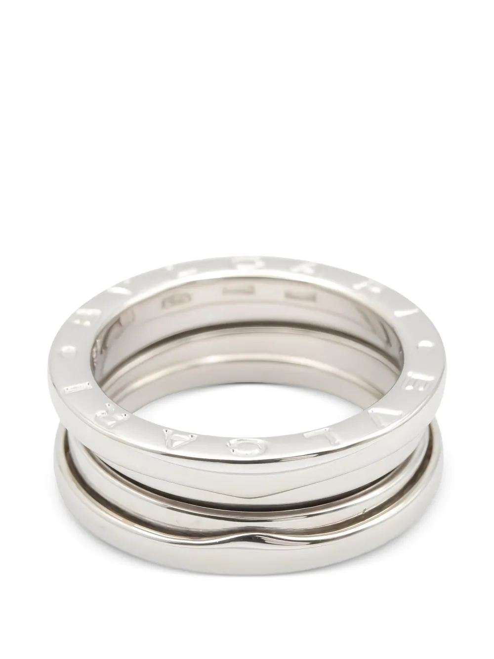 Bvlgari Pre-Owned 2010s B.zero1 ring - Argento