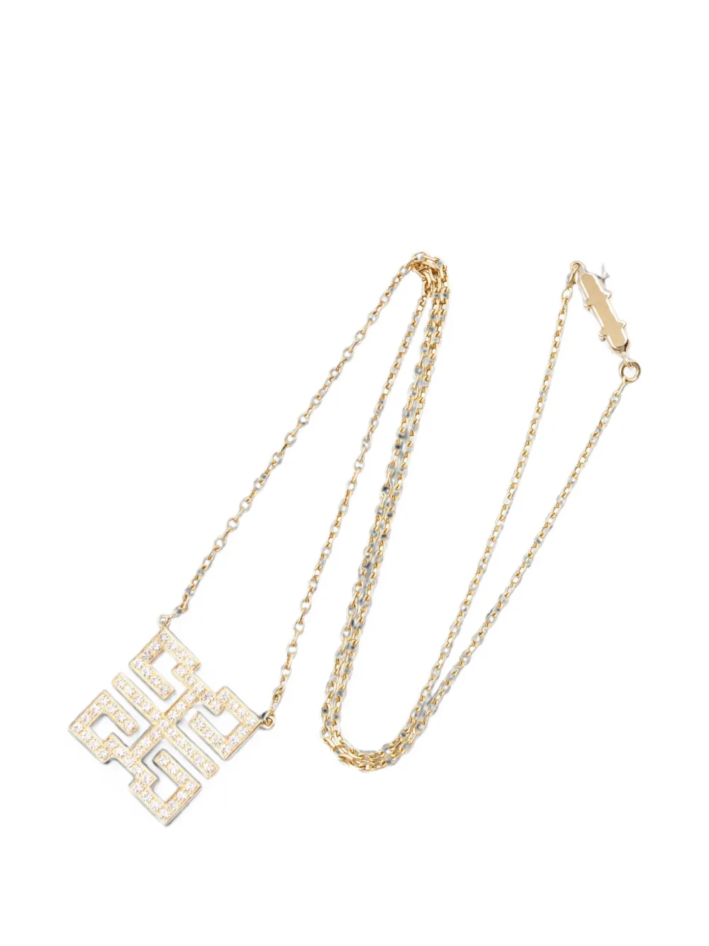 Cartier 2020s Dragon Mini Wish Knot diamond necklace - Gold