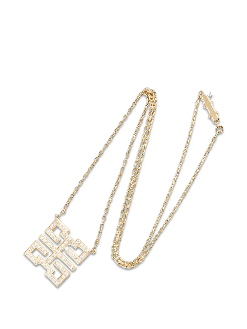 Cartier 2020s Dragon Mini Wish Knot diamond necklace - Oro