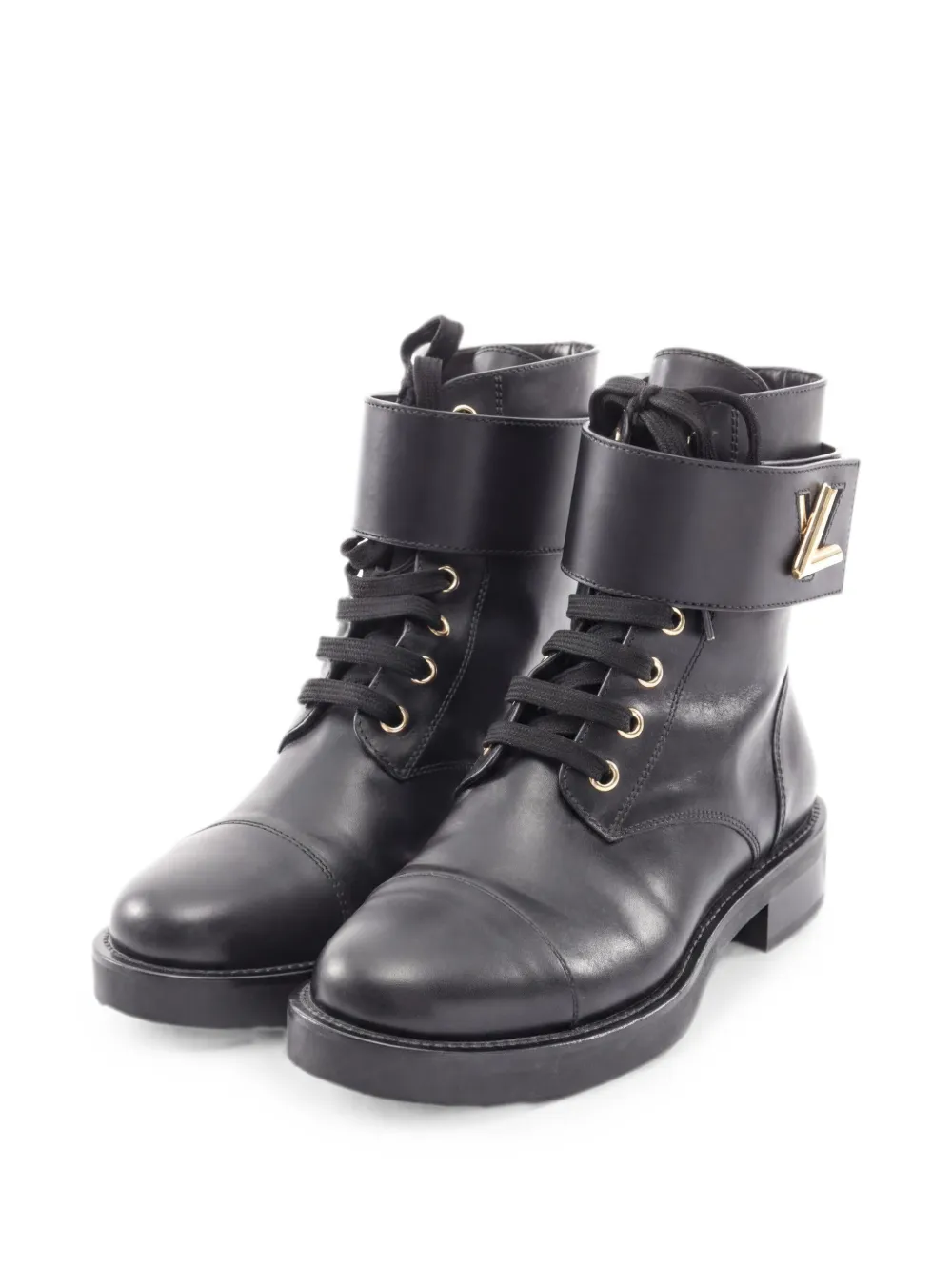 Louis Vuitton Pre-Owned 2010s Wonderland Line Stiefel - Schwarz
