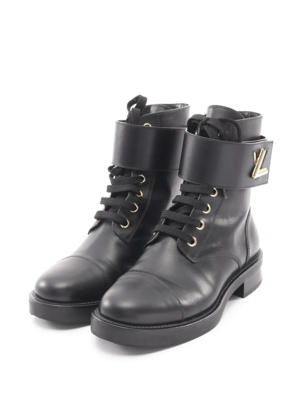 Louis Vuitton Pre-Owned 2010s Wonderland Line Stiefel - Schwarz