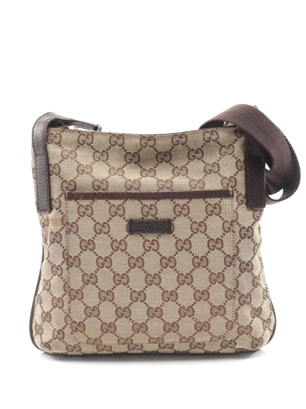 Gucci Pre-Owned 2000s GG canvas shoulder bag - Toni neutri