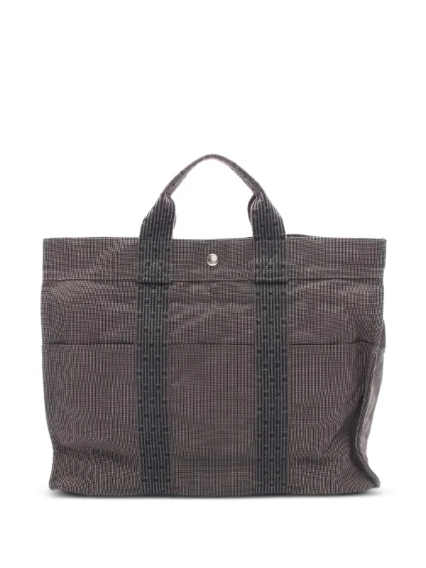 Hermès Pre-owned 2000s MM Herline Tote Bag in Grey