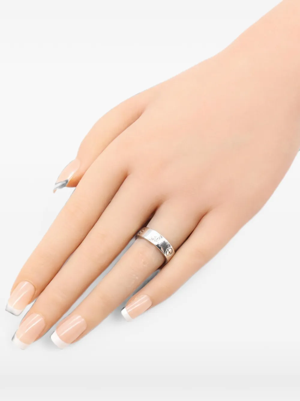 Cartier 2010s Love diamond ring - Silber