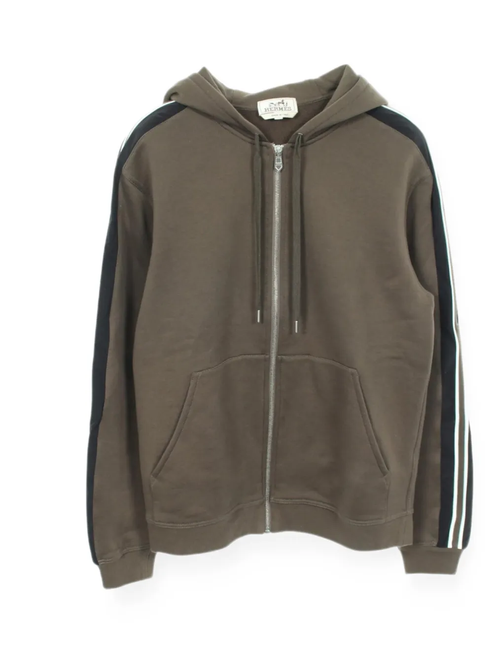 Hermès Pre-Owned 2000s Run H zip-fastening sweatshirt - Grau