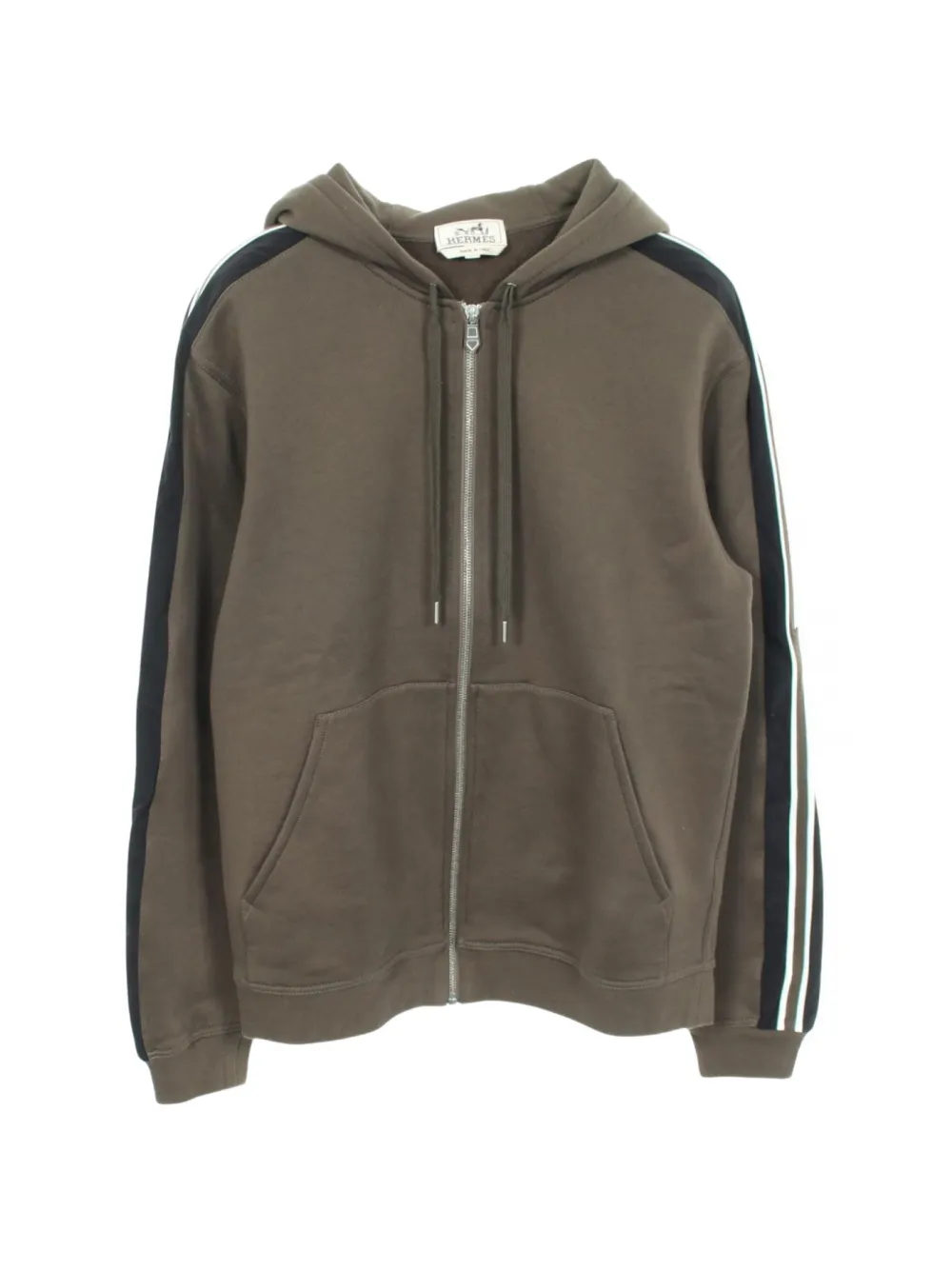 Hermès Pre-Owned 2000s Run H zip-fastening sweatshirt - Grau