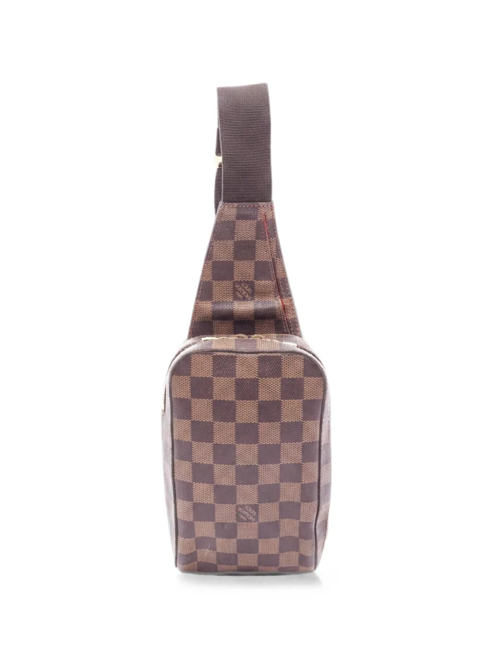 Louis Vuitton Pre-Owned 2002 Geronimos Damier Ebene belt bag - Marrone