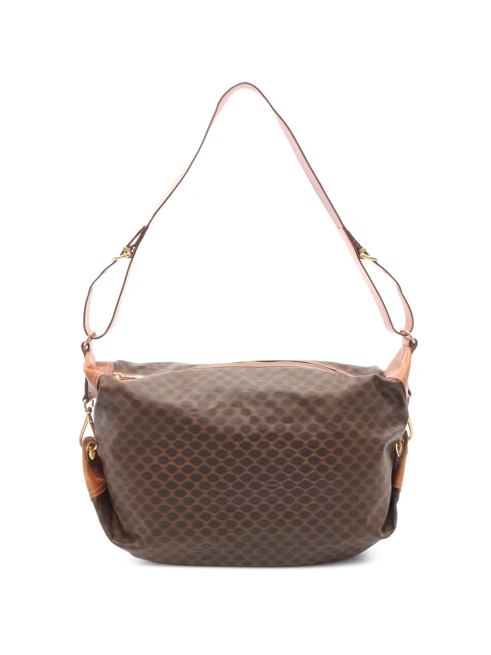 Celine Pre-Owned 2000s Macadam shoulder bag - Braun