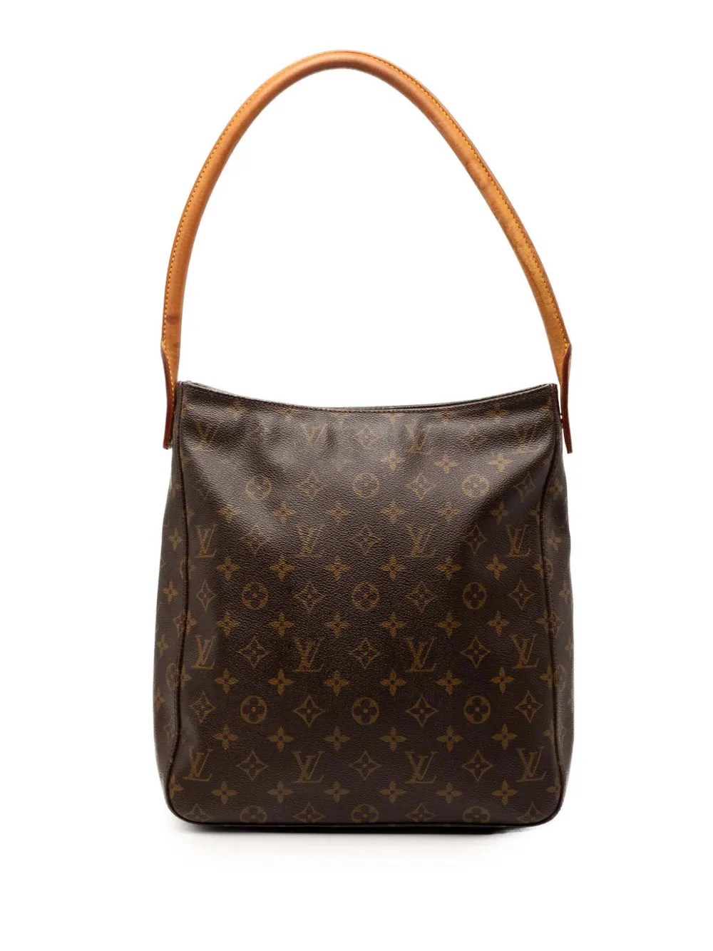 Louis Vuitton Pre-Owned 2001 Monogram Looping GM shoulder bag - Marrone