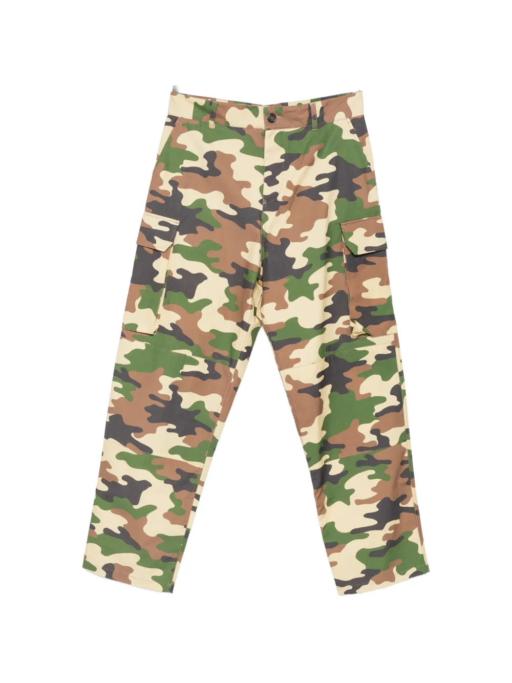 JW Anderson camouflage-print cargo pants - Verde