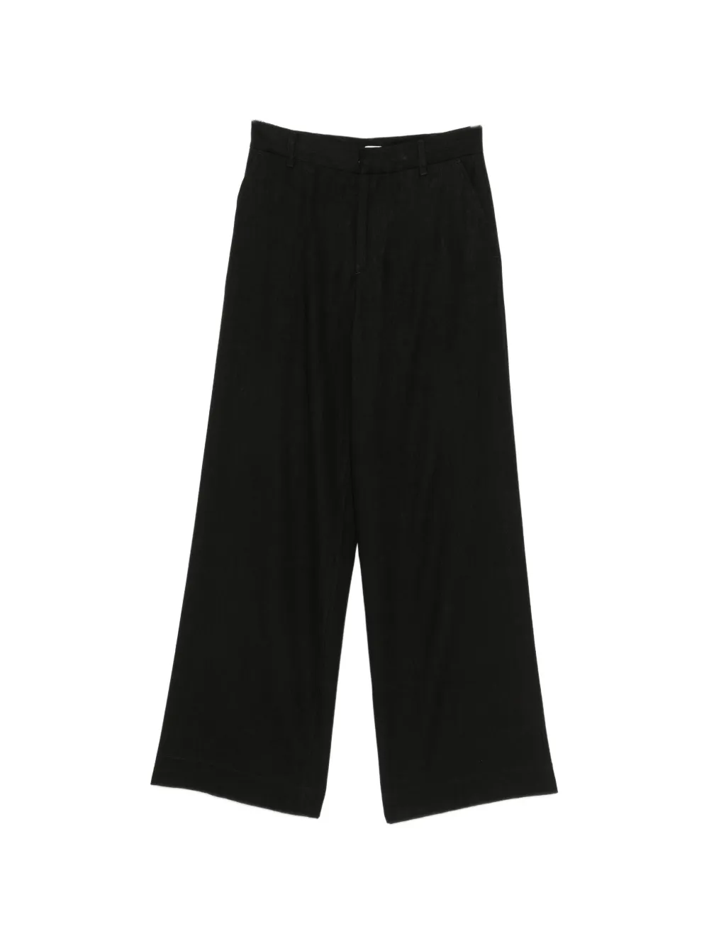 Covert wide-leg trousers - Nero