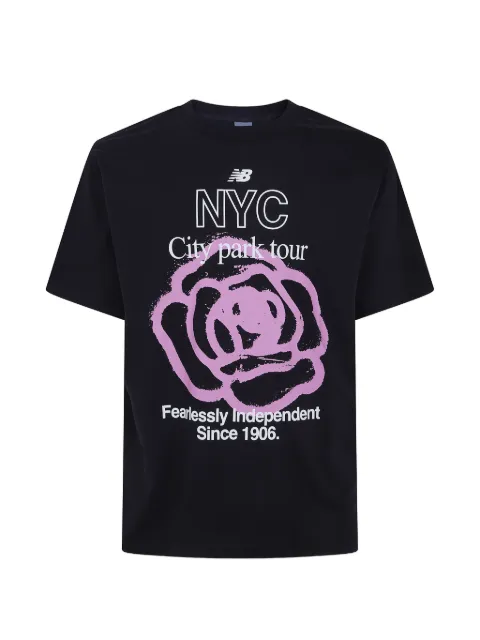 New Balance NYC City Run graphic-print cotton T-shirt