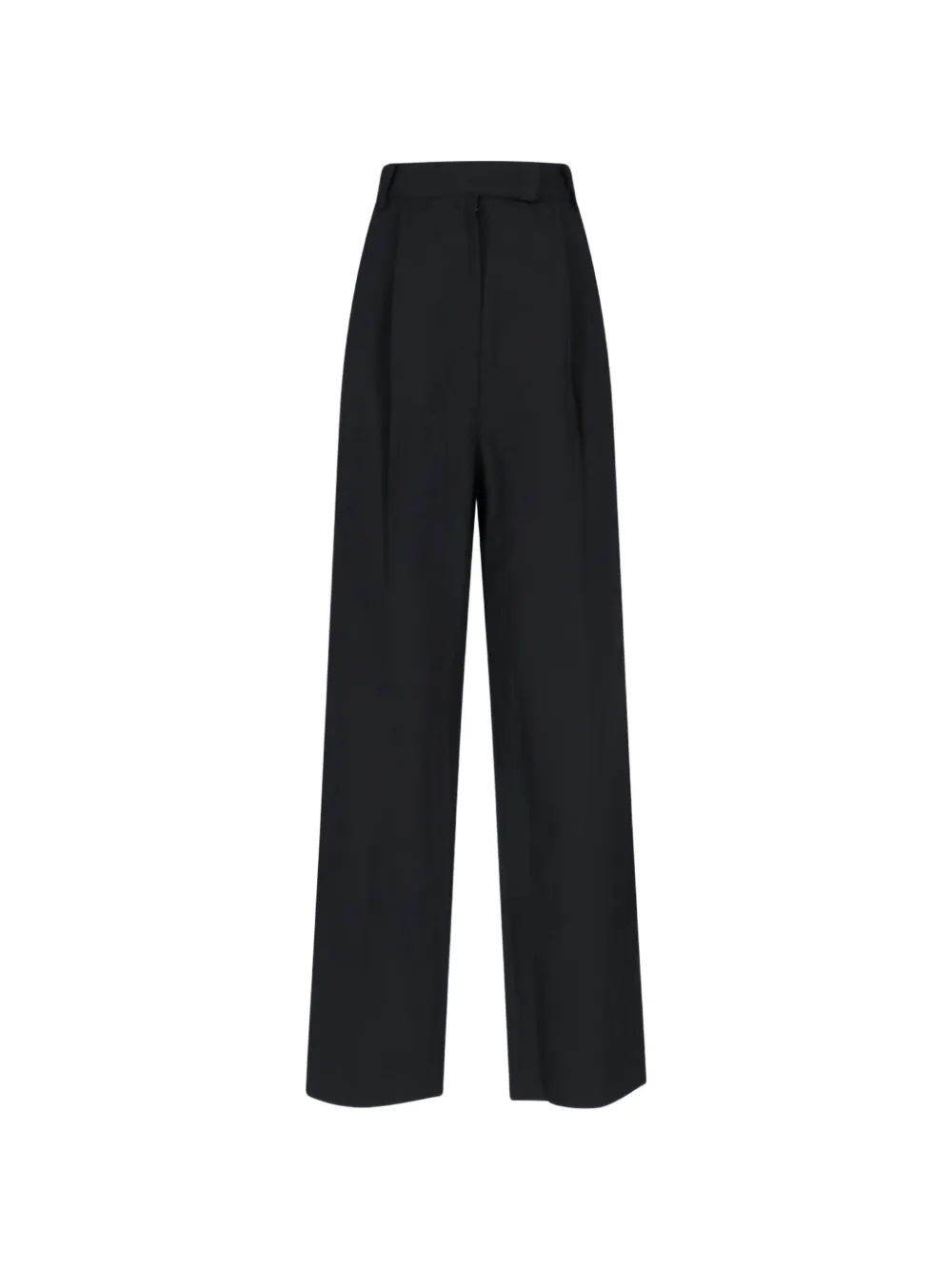 The Frankie Shop Bea pleated trousers - Nero