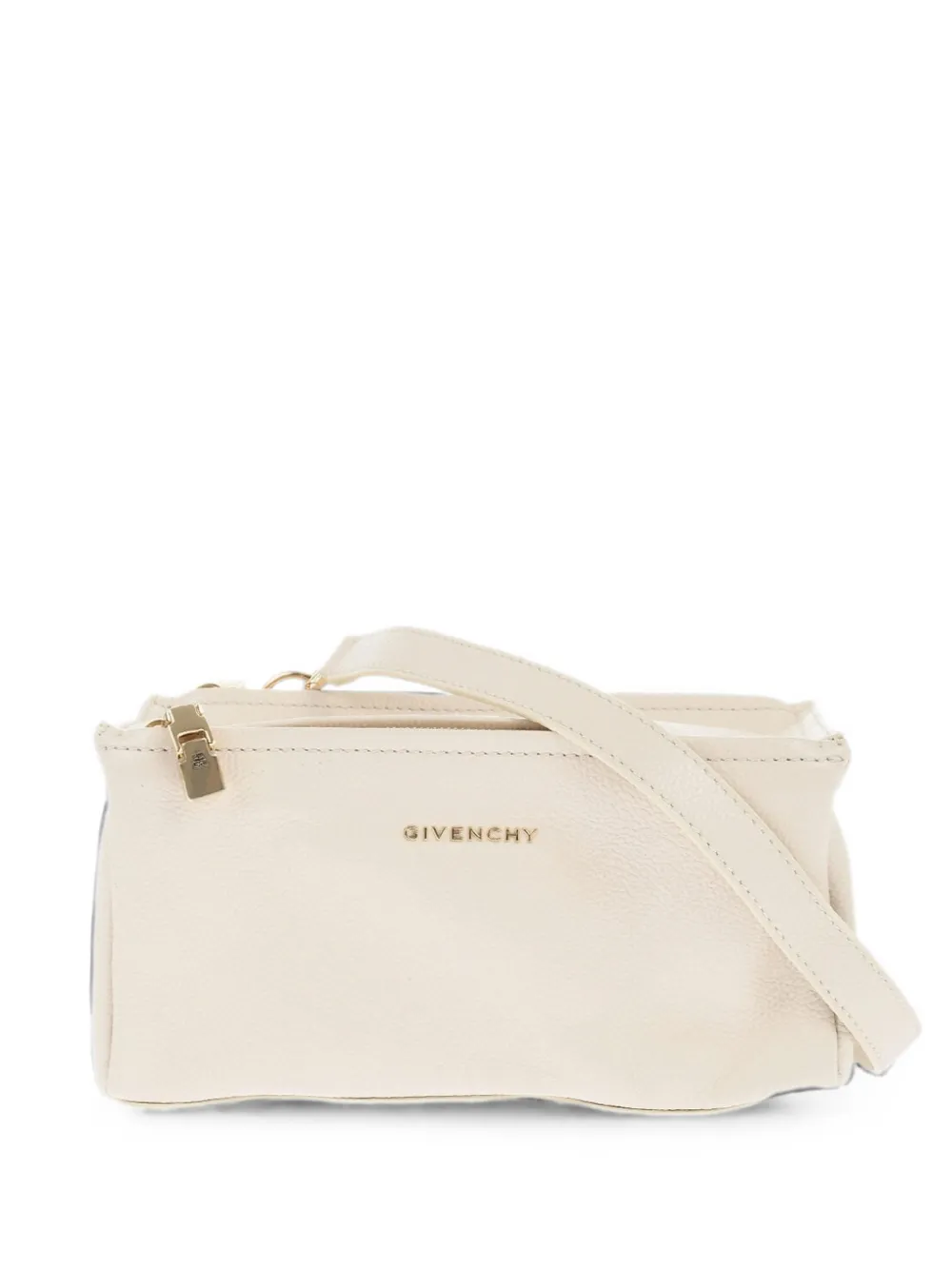 Givenchy Pandora leather shoulder bag - Neutrals