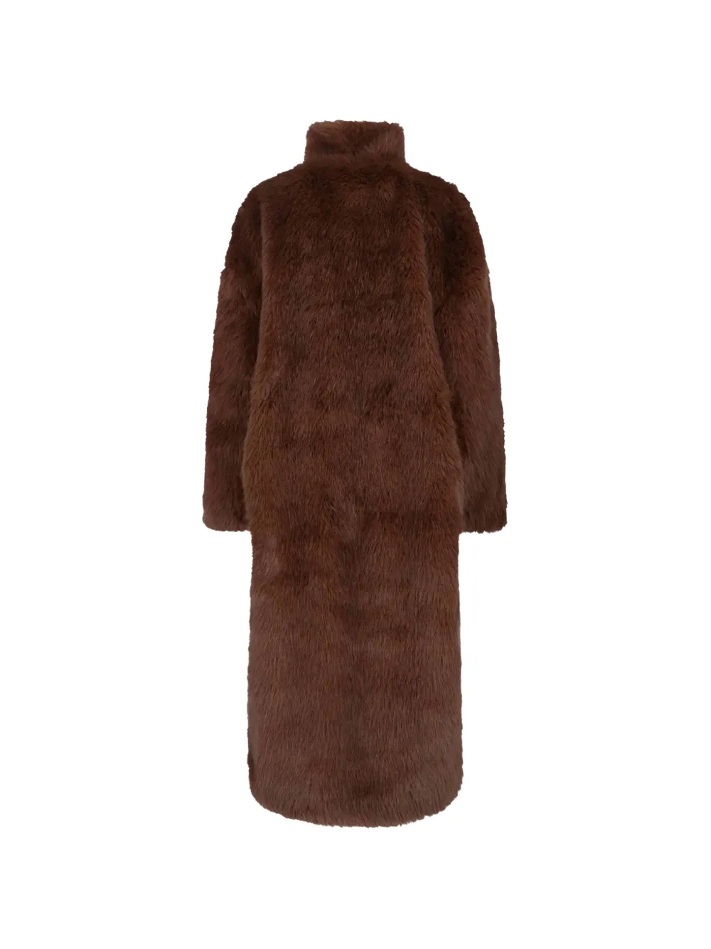 The Frankie Shop Ravello faux-fur coat - Marrone