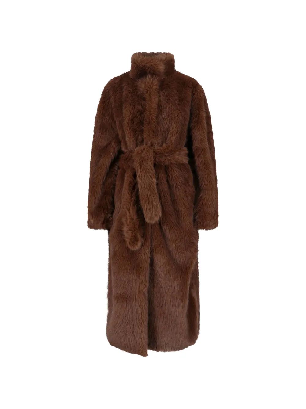 The Frankie Shop Ravello jas van imitatiebont Bruin