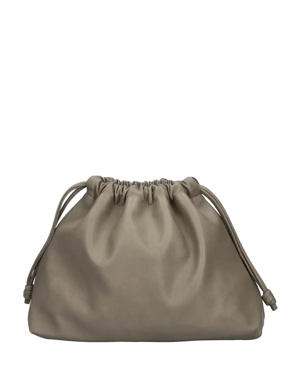 The Frankie Shop Morgan drawstring clutch bag - Verde