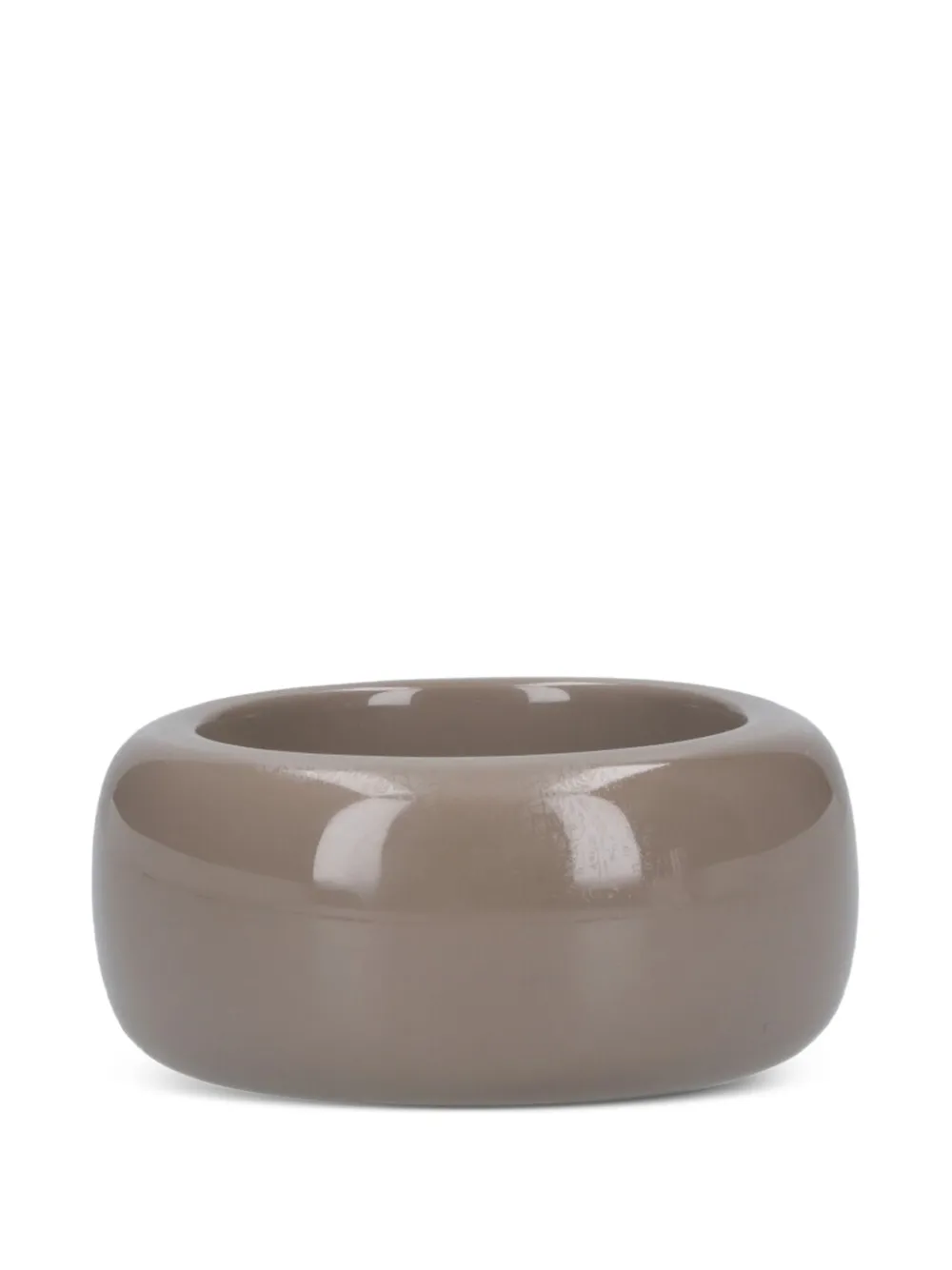 The Frankie Shop Glossy bangle bracelet - Toni neutri