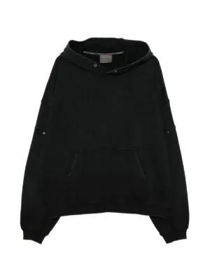 Études Studio パーカーコート ブラック Études Studio テクスチャード パーカー | ブラック | FARFETCH JP