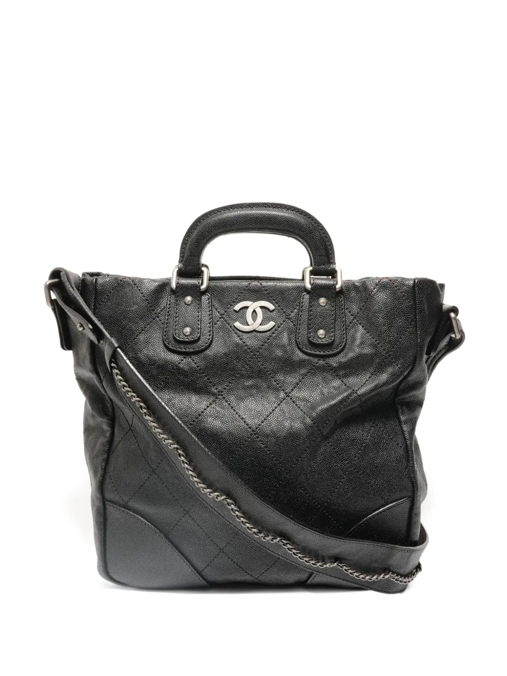 CHANEL Pre-Owned 2005-2006 Outdoor Line Series 10 tote bag - Black