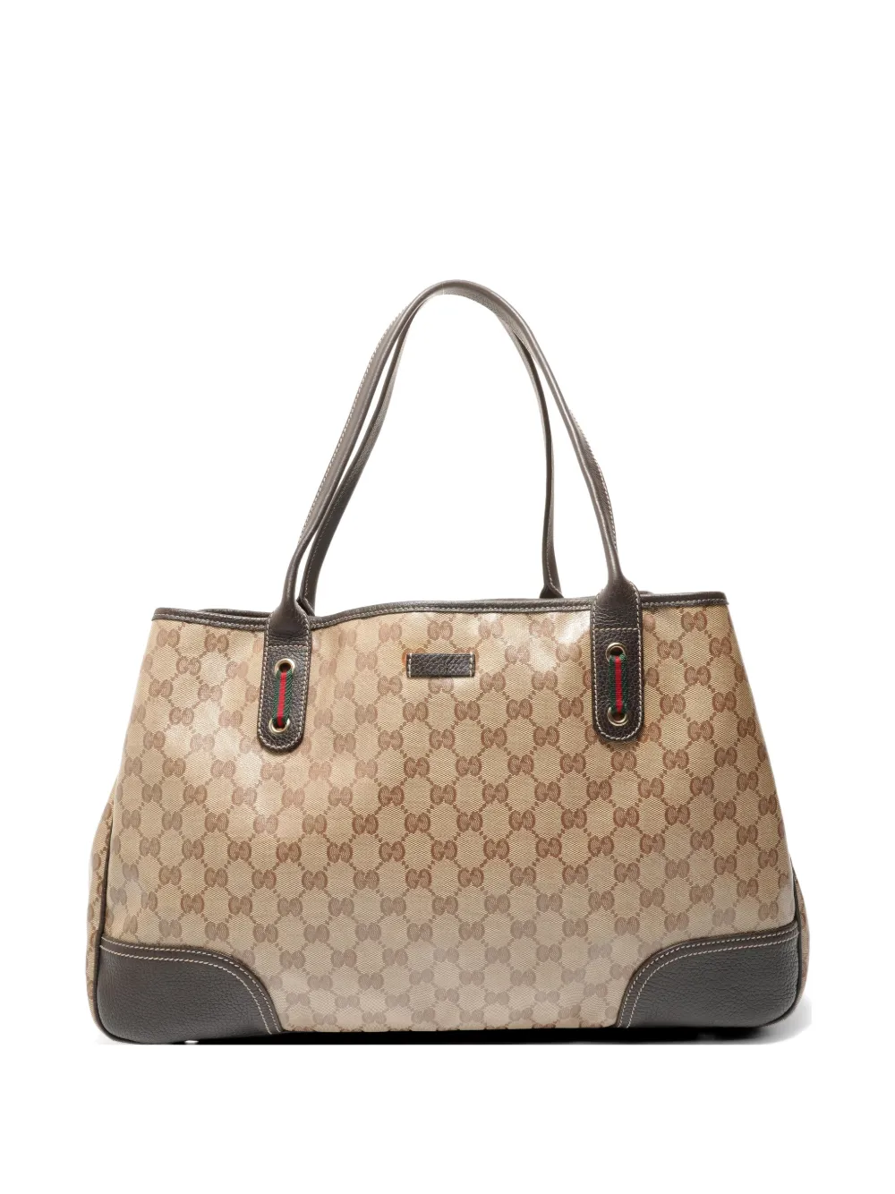 Gucci Pre-Owned 2010-2012 GG Crystal Sherry Line tote bag - Toni neutri