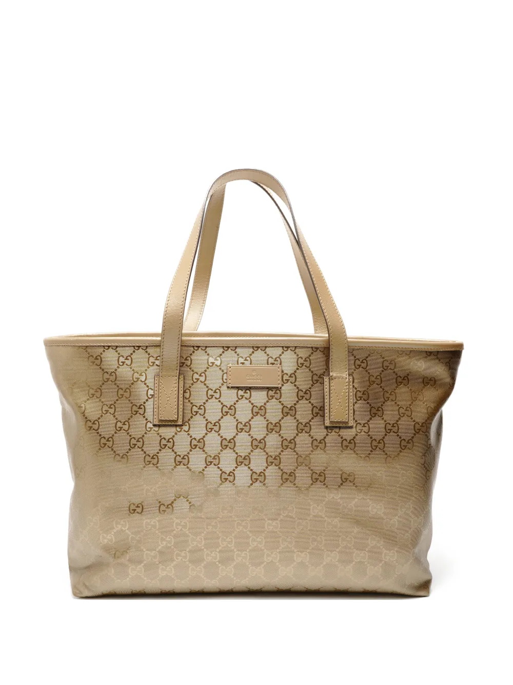 Gucci Pre-Owned 2000-2015 GG Imprime tote bag - Oro