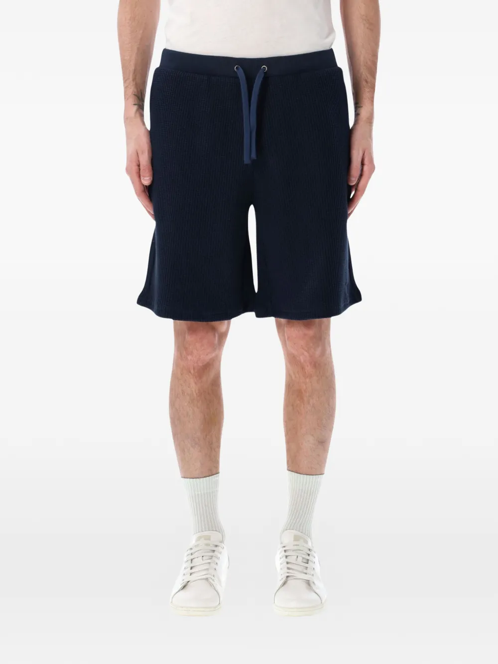 Emporio Armani drawstring shorts - Blu