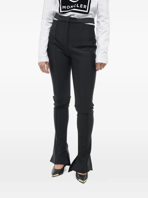 Mugler cut-out flared trousers