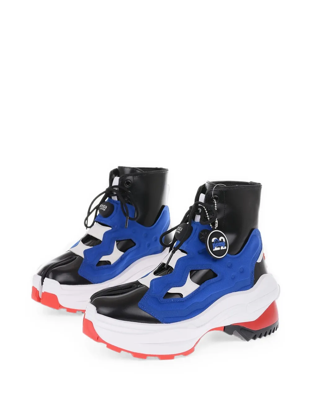 Maison Margiela Tabi Project 0 ankle boots Zwart